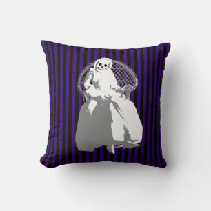 VARJE FÄRG! Black Rand Skeleton Doll Pillow Kudde