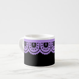 VARJE FÄRG! Skull Snöre Small Tea Kopp Espressomugg