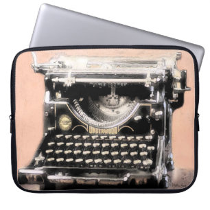Varje författare älskar en Underwoodskrivmaskin Laptop Fodral