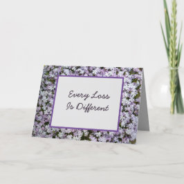 Varje förlust är en annan kort