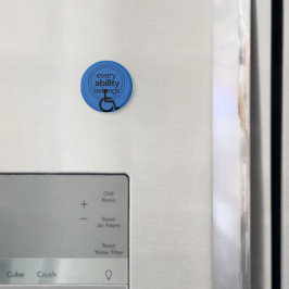 Varje Förmåga Hör Hemma | Inkluderande Minimalism Magnet
