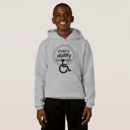 Varje Förmåga Hör Hemma | Inkluderande Minimalism T Shirt