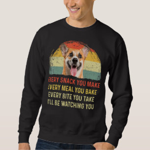Varje gång du gör Corgi Hund Hund Pappa Lång Ärmad Tröja
