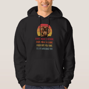 Varje gång du gör Dachshund Hund Mamma Hoodie