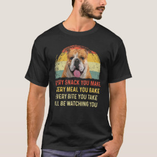 Varje gång du gör engelska bulldog Hund Mamma Hund T Shirt