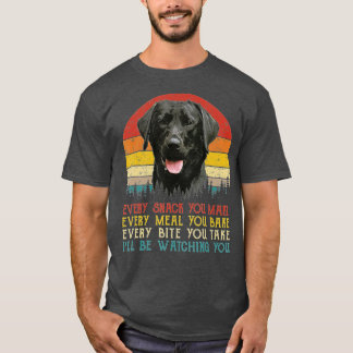 Varje gång du gör Hund Black Labrador Retriever T Shirt