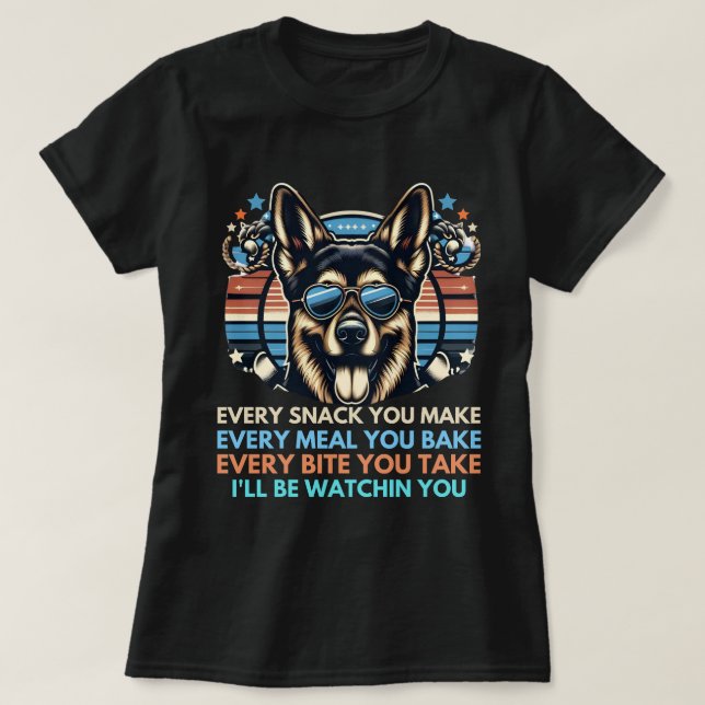 Varje gång du gör Hundälskare till Vigilant Assion T Shirt (Design framsida)