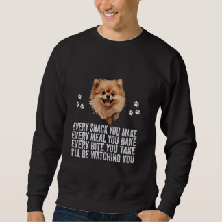 Varje gång du gör pommern Hund Mamma Lång Ärmad Tröja