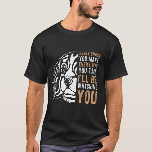Varje gång du gör varje Bita du tar Cavalier T Shirt (Framsida)