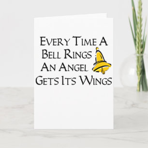 Varje gång en bell Ringar Helgkort