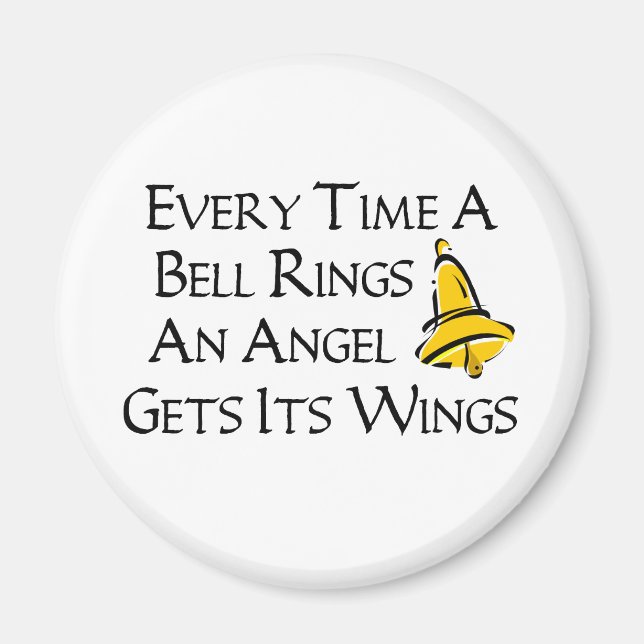 Varje gång en bell Ringar Magnet (Framsidan)