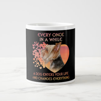 Varje Gång i A medan en Hund går in i Yorkshire Äl Jumbo Mugg
