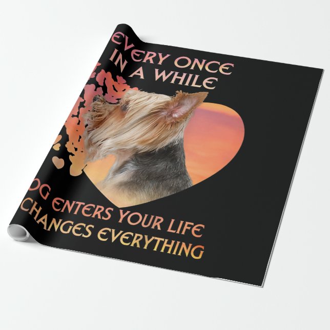 Varje Gång i A medan en Hund går in i Yorkshire Äl Presentpapper (Utrullad)