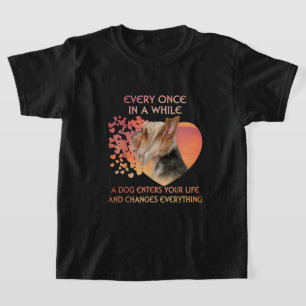 Varje Gång i ett Hund går in i Yorkshire Älskar T Shirt