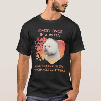 Varje Gång i ett ögonblick när en bichon-skon komm T Shirt