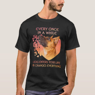 Varje Gång i ett område där en belgisk malinois T Shirt