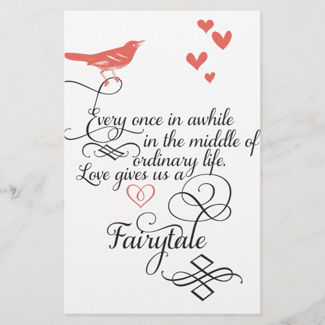 Varje gång i ett vanligt liv. brevpapper (Framsida)