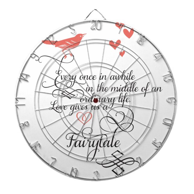 Varje gång i ett vanligt liv. darttavla (Framsidan)