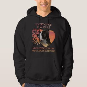 Varje Gång på en Hund, en amerikansk pit Bull Ente Hoodie