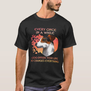 Varje Gång under en Hund kommer in i Jacken Russe T Shirt