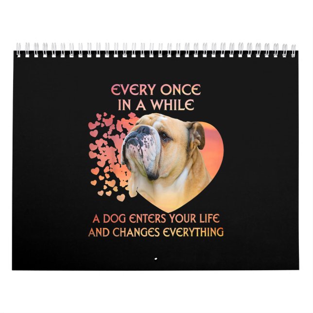 Varje Gång under en Hund som går in i ditt liv Kalender (Omslag)