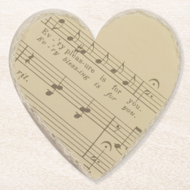 Varje glädje är för dig underlägg papper (Framsida)