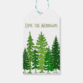 Varje grön jul presentetikett