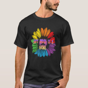 Varje hål är ett mål Bisexuell vuxenhumor Bi busig T Shirt