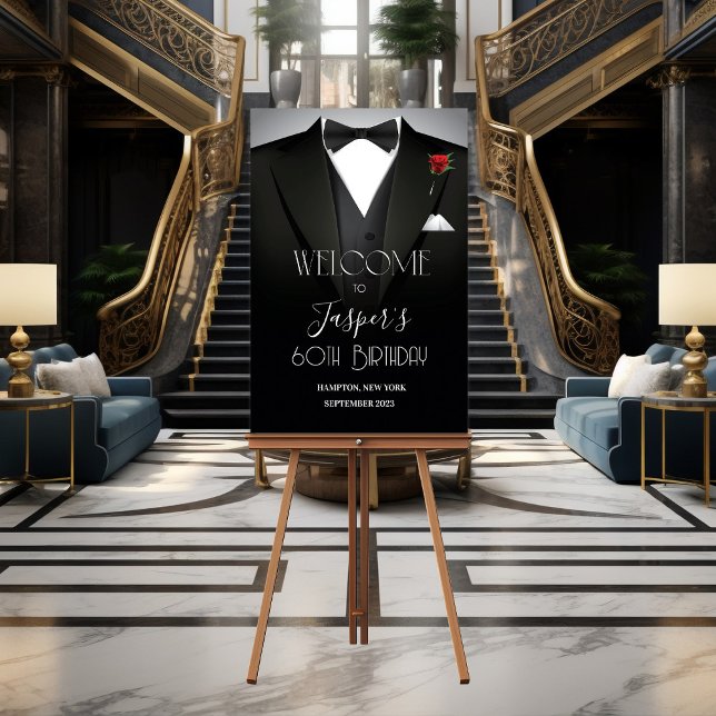 VARJE HÄNDELSE - Manar Tuxedo-välkomstsignalen Pos Poster (Skapare uppladdad)