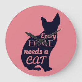 Varje hem behöver en katt stor klocka