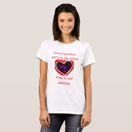 Varje hjärtslagt-skjorta t-shirt