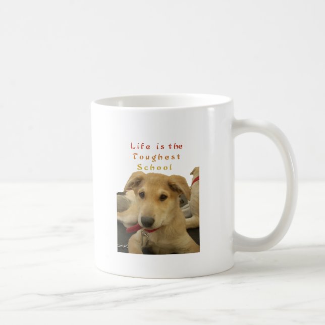 Varje Hund har iTS DAGEN Hakuna Matata Lycklig dag Kaffemugg (Höger)