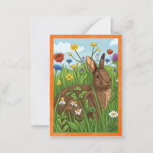 Varje kanin älskar blommor