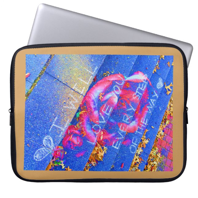 Varje kliva av långt laptop sleeve (Framsidan)