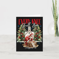 Varje Knä Skall Böja Kristna Jesus God Jul