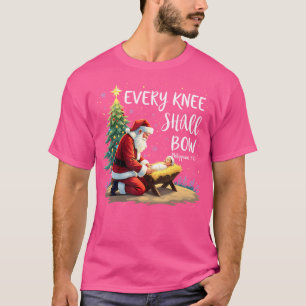 Varje knall ska ge Jesus Christian Santa Julafton T Shirt