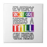 Varje Kort Girl-Lesbisk-Pride: LGBTQ-par Kakelplatta<br><div class="desc">Varje Kort Girl-Lesbisk-Pride: LGBTQ-par</div>