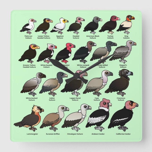 Varje kultur fyrkantig klocka (Framsida)