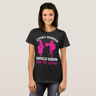 Varje kvinna bör veta hur rengöringen väger att t shirt