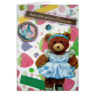 Varje liten flicka är en Princess! Hälsningskort