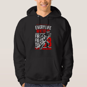 Varje Liv Är Värdefullt Hoodie