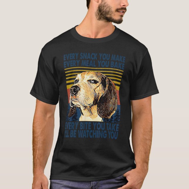 Varje mellanmål du gör varje måltid du bakar Golde T Shirt (Framsida)