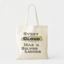 Varje moln har Silver Tygkasse