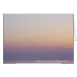 Varje morgon är en gåva från Gud... Hälsningskort