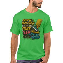 Varje morgons första steg - T-shirt
