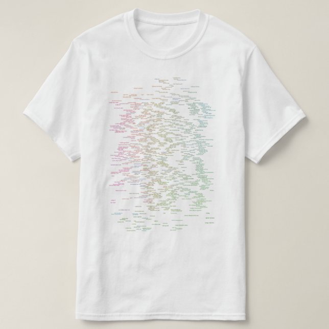varje musikgenant T T Shirt (Design framsida)