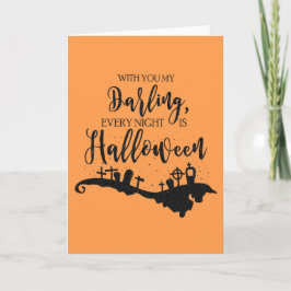 Varje natt är Halloween-grafikkort Kort