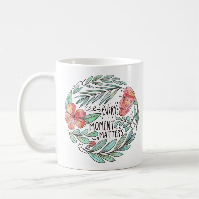 Varje ögonblick kaffemugg (Vänster)
