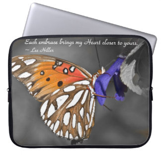 Varje omfamning för min Hjärta... Bärbar datorsylt Laptop Sleeve