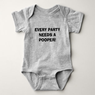 VARJE PARTY BEHÖVER EN POPER! TEE SHIRT